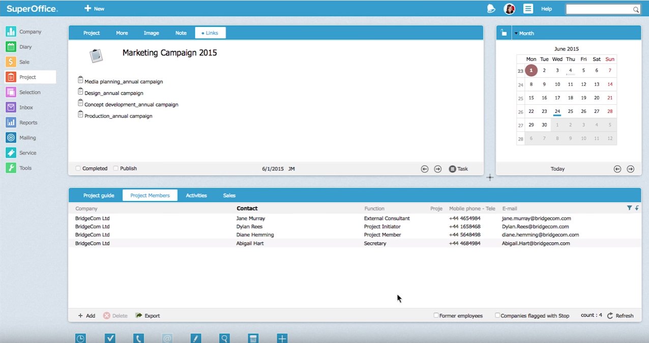 Superoffice crm jones inspector review update listing Superoffice crm