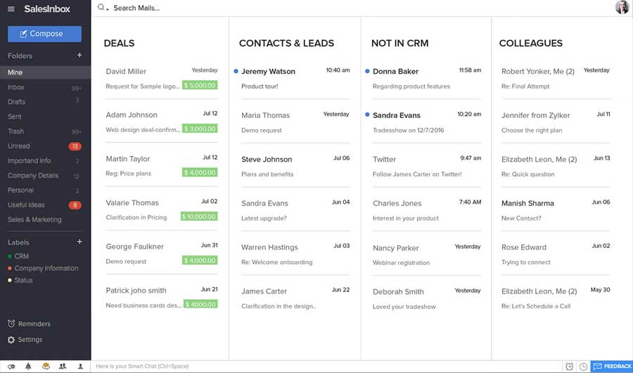 Crm yahoo